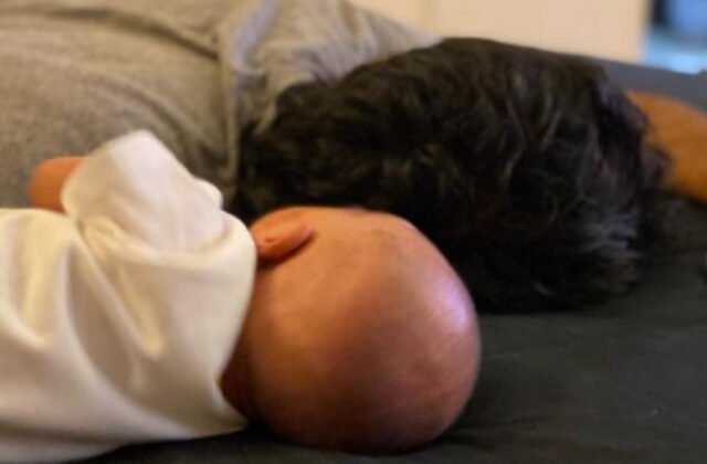 Yasir Hussain shares adorable photo with son Kabir