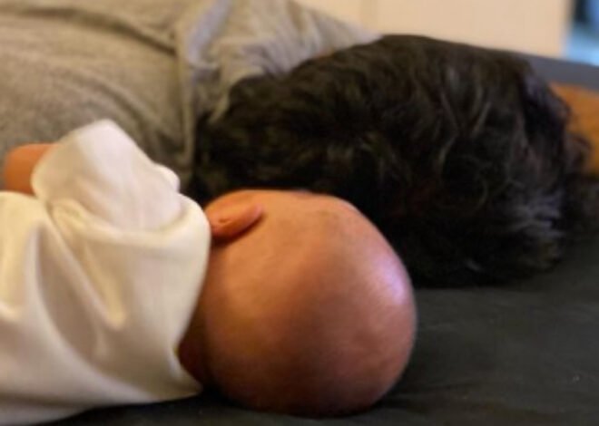 Yasir Hussain shares adorable photo with son Kabir