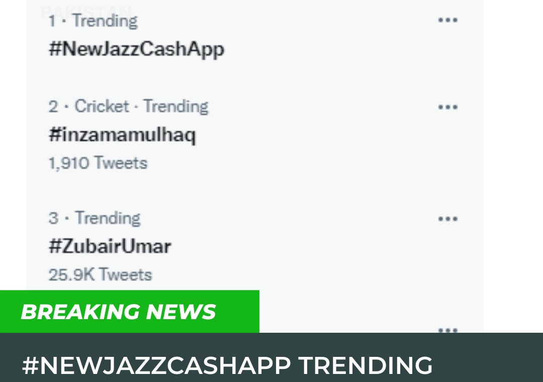New Jazz Cash app trending Pakistan