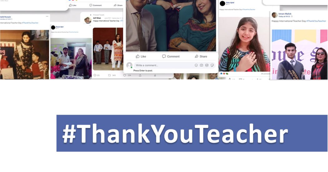 Beaconhouse group of schools celebrated #ThankYouTeacher Day