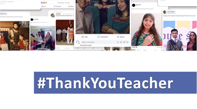 Beaconhouse group of schools celebrated #ThankYouTeacher Day