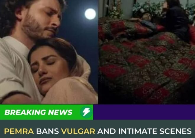 PEMRA Bans Vulgar and Intimate Scenes in Dramas