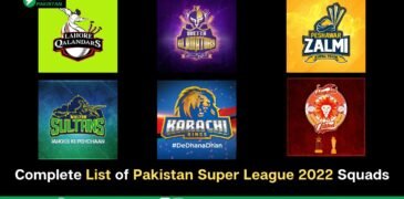 Complete List of Pakistan Super League 2022 Squads