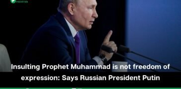 Insulting Prophet Muhammad is not freedom of expression says Putin
