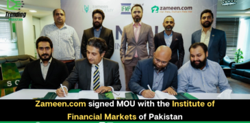 Zameen.com signed MOU with the Institute of Financial Markets of Pakistan