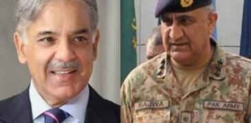 COAS Qamar Javed Bajwa Meets PM Shehbaz Sharif