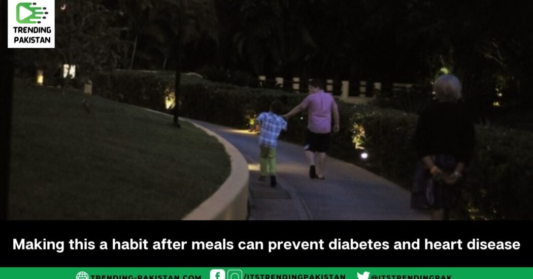 Making this a habit after meals can prevent diabetes and heart disease