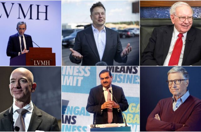 Top 10 richest people in the world