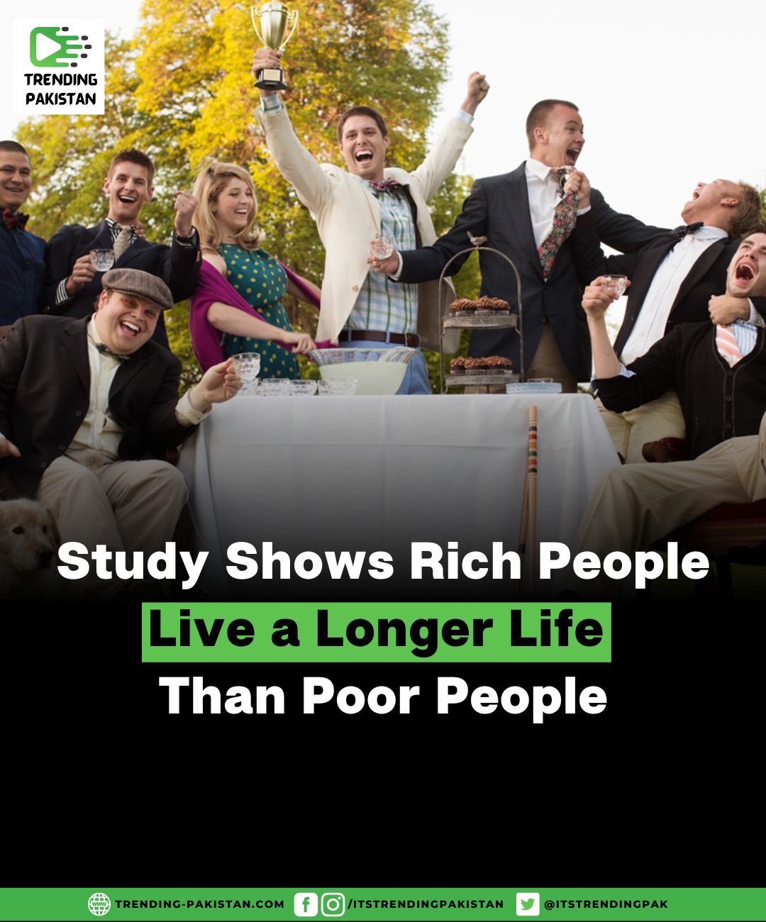Study Shows Rich People Live a Longer Life Than Poor People