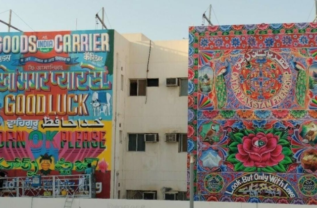 Pakistani truck art bob up at FIFA World Cup 2022