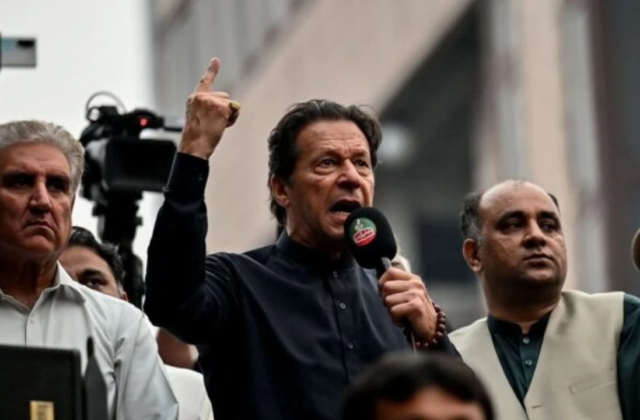 Imran Khan got injured in firing near a container in Wazirabad.