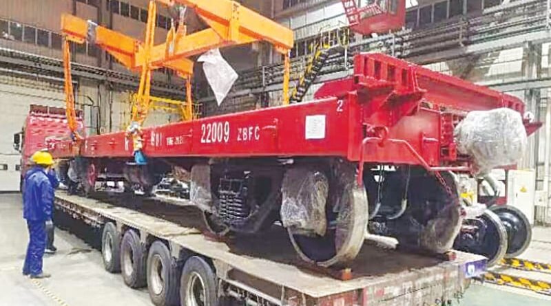 First Consignment of High-Capacity Flat Wagons Arrives in Pakistan from China