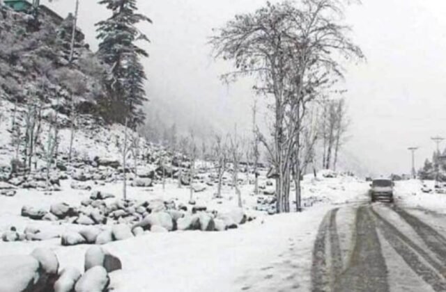 NHA Chairman Issues Directive for Immediate Snow Clearance on National Highways