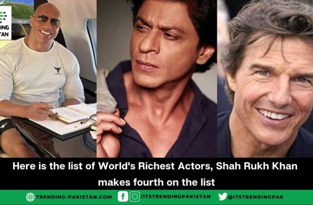 list of World's Richest Actors