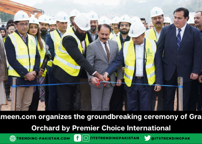 Zameen.com organizes the groundbreaking ceremony of Grand Orchard by Premier Choice International