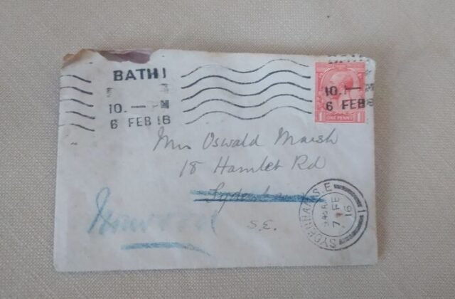 The Incredible Journey of a Lost Letter: From Bath to London in Just 105 Years
