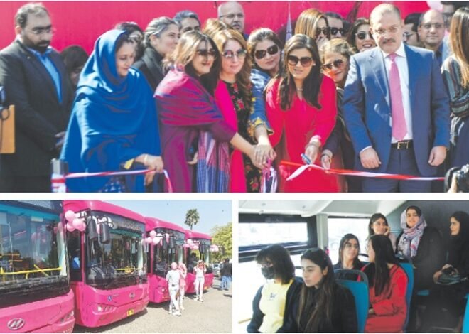 Sharjeel Memon Inaugurates Women-only Bus Service in Karachi