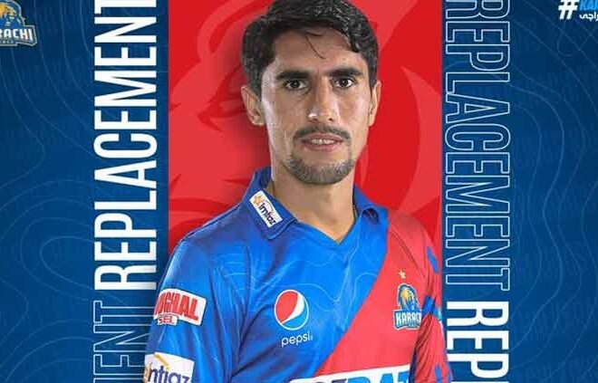 PSL 8: Injured Mir Hamza Replaced by Akif Javed in Karachi Kings