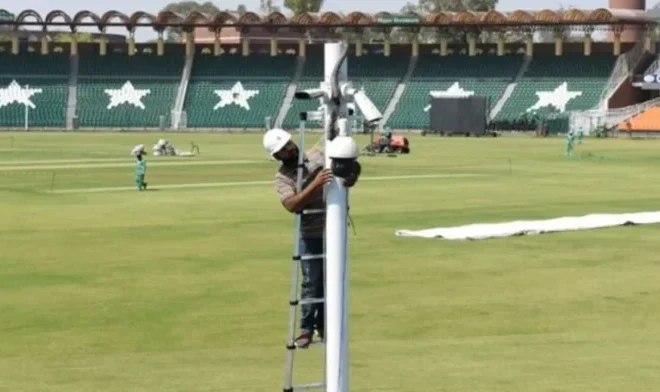 Cameras installed for security at Gadaffi Stadium gets stolen