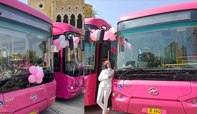 Sindh Launches "Pink Peoples Bus" for Women's Safety