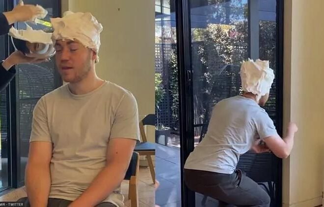 An Unusual Guinness World Record with Shaving Cream and Tennis Balls