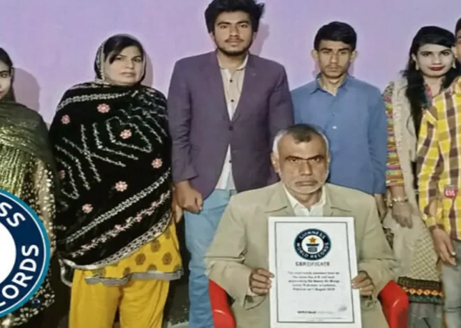 This Pakistani Family From Larkana Holds World Record for Most Same Birth Date “1st August”
