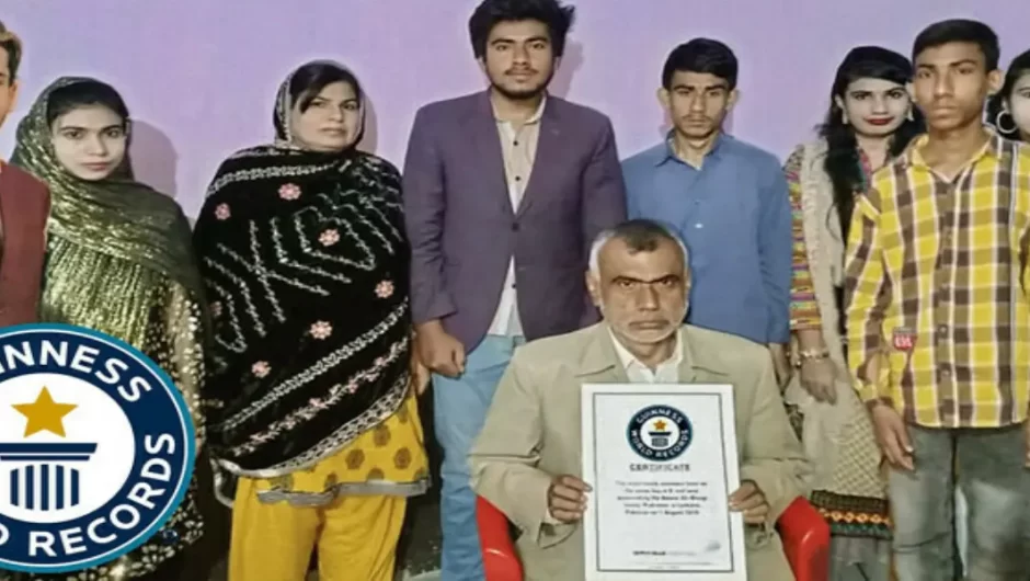 This Pakistani Family From Larkana Holds World Record for Most Same Birth Date “1st August”