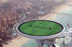 Burj Al-Arab: Home to the World’s Highest Tennis Court in Dubai