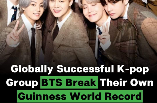 BTS Group Officially Breaks Own Guinness World Record