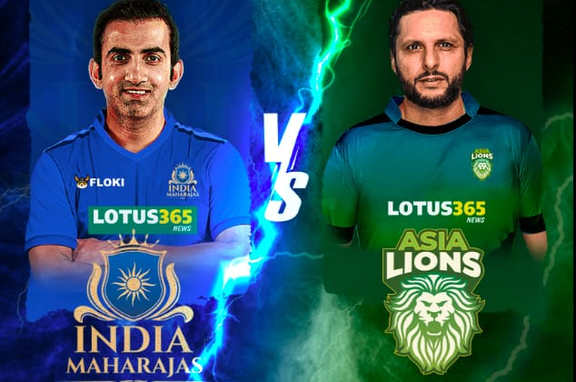 Asia Lions v India Maharajas: Legends League Cricket 4th Match 2023
