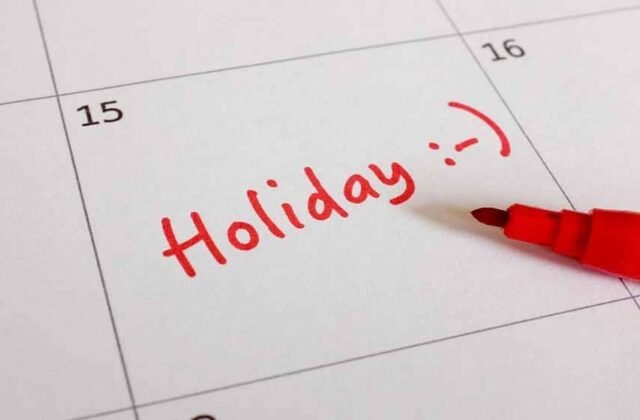 Federal Govt Announces 3 Consecutive Holidays