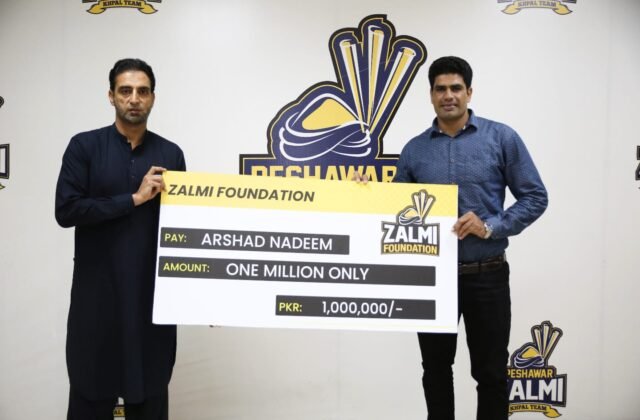 National Hero Arshad Nadeem by Zalmi Foundation