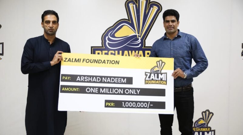 National Hero Arshad Nadeem by Zalmi Foundation