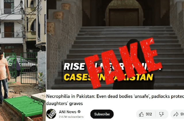 Indian Media’s Fake News on Pakistan Exposed Again