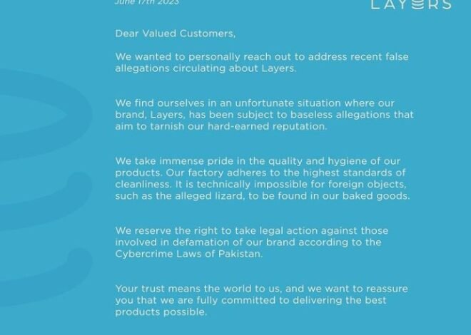 Popular Bakery Threatens to Take Legal Action Against Those Trying to “Tarnish” Its Image After a Lizard Was Found in Cake