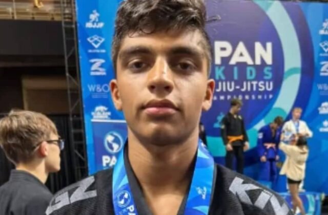 Pakistani-American Kaiden Malik Wins Gold in International Jiu-Jitsu Championship