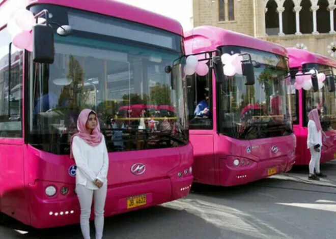 Sindh Government to Appoint Female Drivers for Pink Bus Service