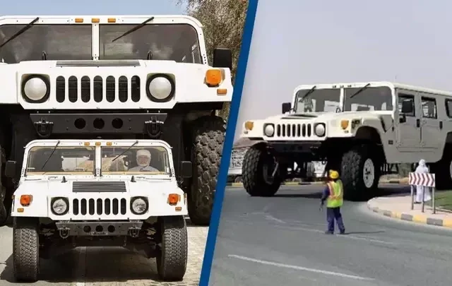 Here is Everything You Need to Know About this 21-Foot  Hummer Which is Taller Than Your Apartment