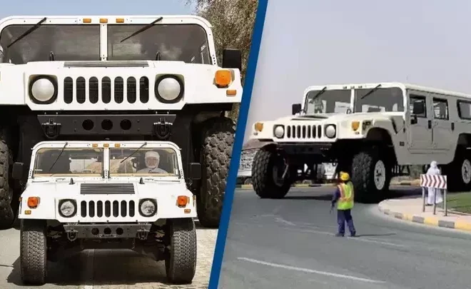 Here is Everything You Need to Know About this 21-Foot  Hummer Which is Taller Than Your Apartment