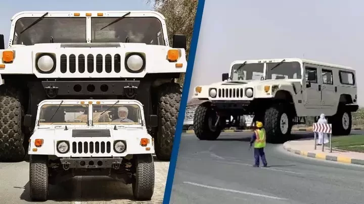 Here is Everything You Need to Know About this 21-Foot  Hummer Which is Taller Than Your Apartment
