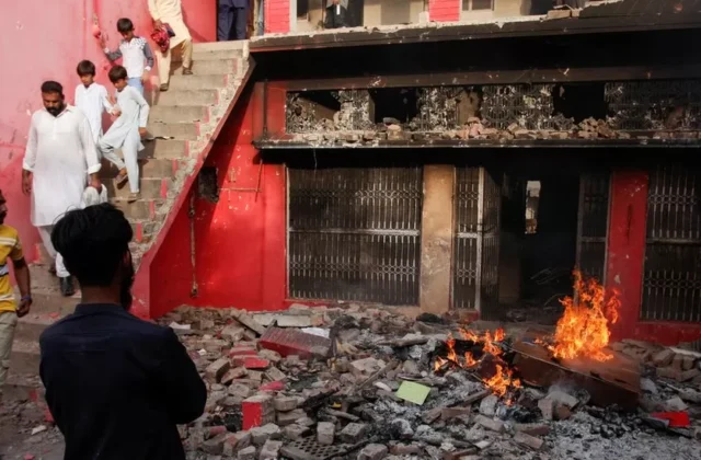 More than 100 arrested for setting churches on fire