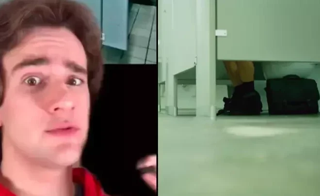 This Tiktoker Reveals 3 Secret Reasons Why Public Bathroom Doors Don’t Touch the Floor