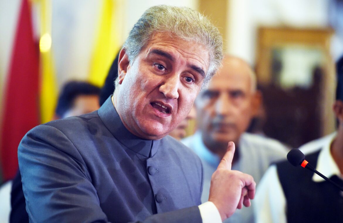 Foreign Minister Shah Mehmood Qureshi Arrested