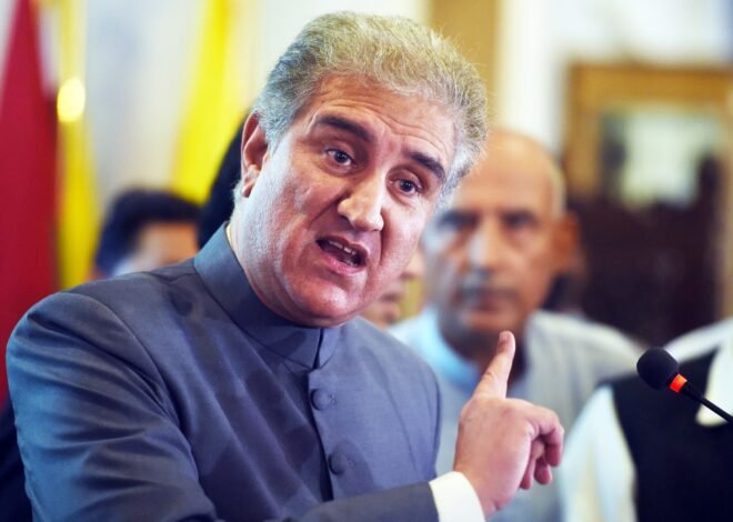 Foreign Minister Shah Mehmood Qureshi Arrested