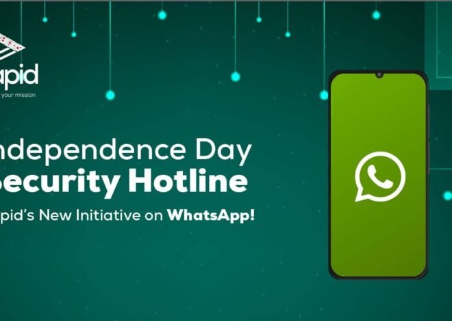 Rapid Introduces Independence Day Security Hotline on WhatsApp