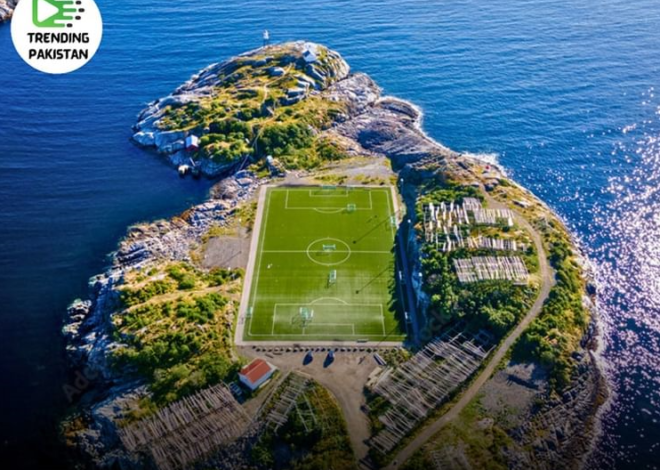 Norway’s Most Scenic Football Field is Surrounded by Mountains and Sea