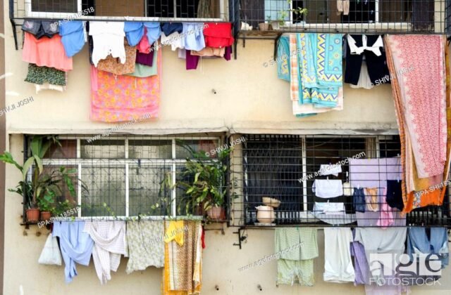 Now You Can Face Rs. 80,000 Fine for Hanging Clothes on Balconies