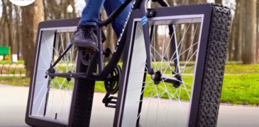 Genius Engineering: Man Builds a Cycle with Square Wheels, Here’s How It Works