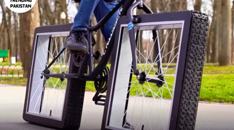 Genius Engineering: Man Builds a Cycle with Square Wheels