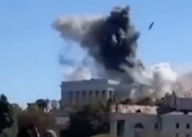 Watch: Moment missile hits Russia’s Black Sea